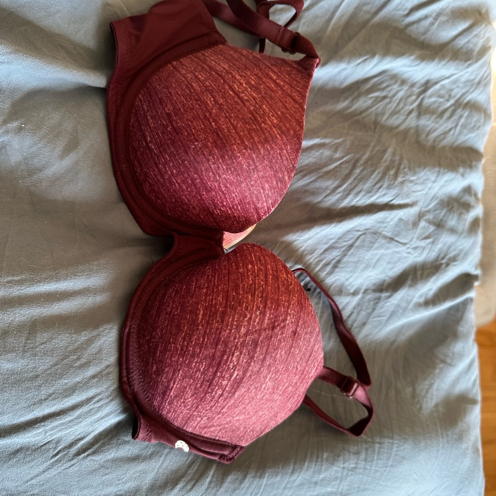 Women's Burgundy Bra